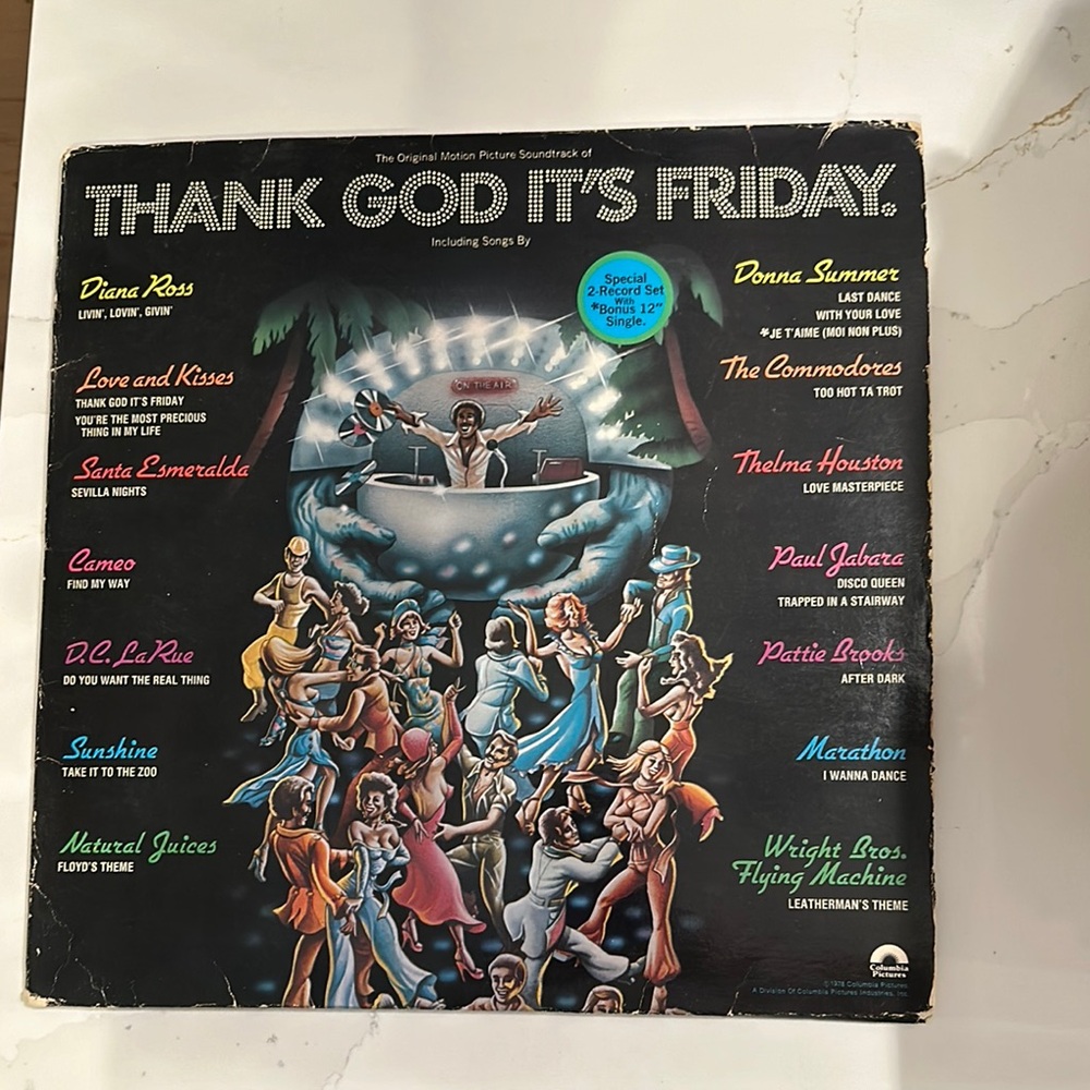 Thank God It's Friday Vinyl Record